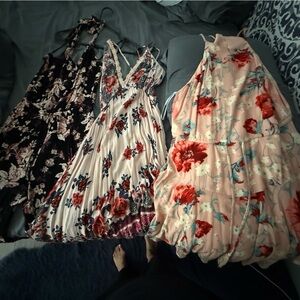 Floral Print Maxi Dress Collection